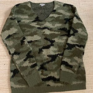 camo sweater
